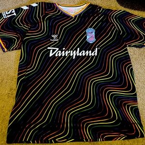 Forward Madison Hummel PRIDE soccer jersey